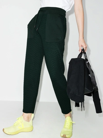 Shop Sweaty Betty Ramble Quilted Track Pants In Green