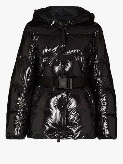 Shop Moncler Fenis Padded Ski Jacket In Black