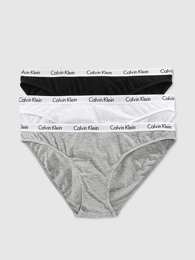 Shop Calvin Klein Underwear Carousel Bikini 3 Pack In White