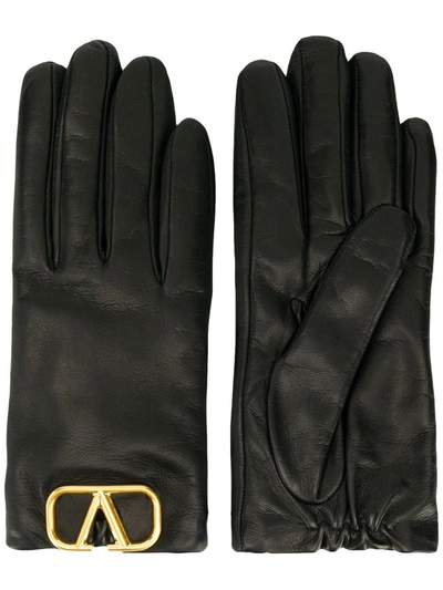 Shop Valentino Gloves In No Nero