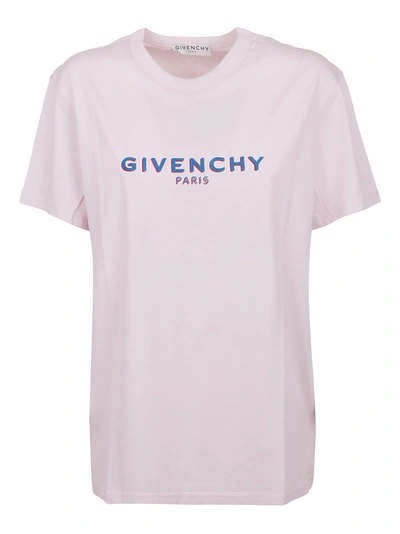 Shop Givenchy T-shirt In Light Pink