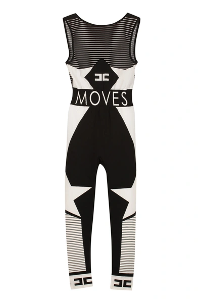 Elisabetta Franchi Celyn B. Moves Line Jersey Jumpsuit In Multicolor |  ModeSens
