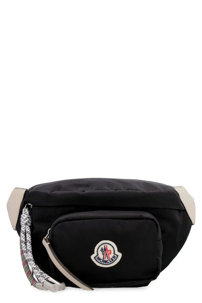 Shop Moncler Felicie Nylon Belt Bag In Black
