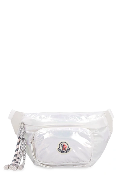 Shop Moncler Felicie Nylon Belt Bag In White