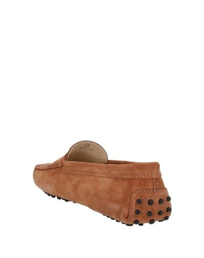 Tod's Loafers In Tan