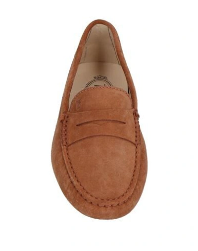 Tod's Loafers In Tan