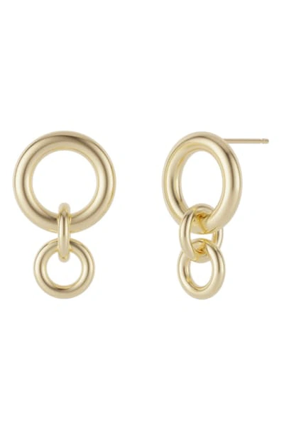 Shop Spinelli Kilcollin Canis Drop Earrings In Yellow Gold