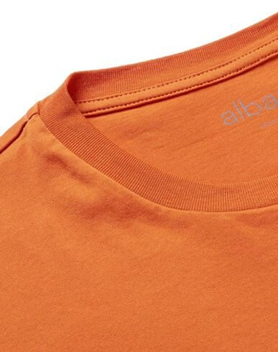 Shop Albam T-shirt In Orange