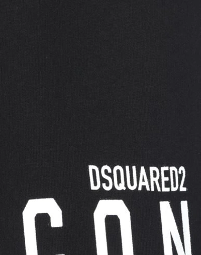 Shop Dsquared2 Man Shorts & Bermuda Shorts Black Size M Cotton, Elastane