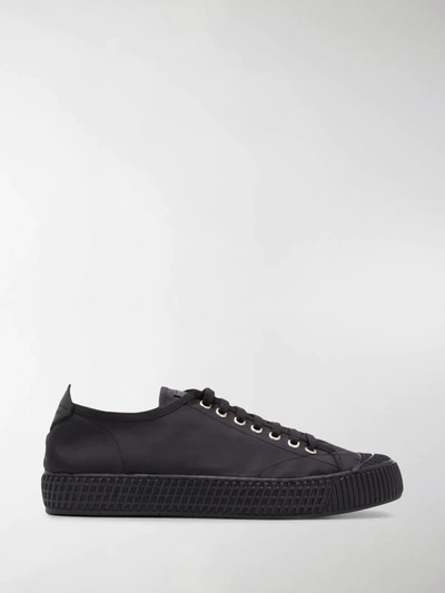 Shop Car Shoe Textured Sole Sneakers In Black