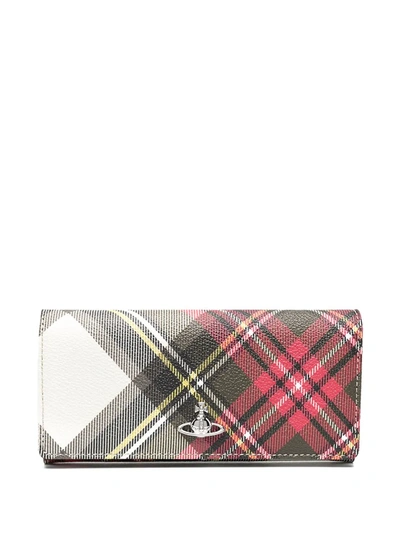Shop Vivienne Westwood New Exhibition Long Wallet In Red