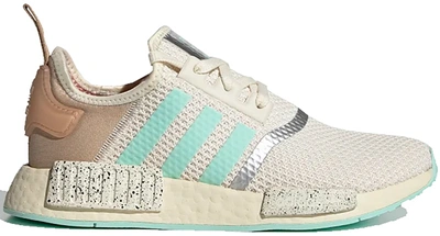 Pre-owned Adidas Originals Adidas Nmd R1 Star Wars The Mandalorian The  Child (women's) In Cream White/pale Nude/clear Mint | ModeSens