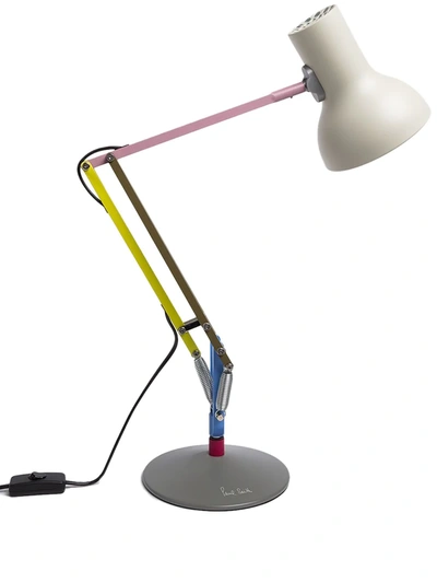 Shop Anglepoise X Paul Smith Type 75 Desk Lamp In White