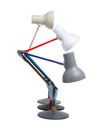 Shop Anglepoise X Paul Smith Type 75 Desk Lamp In White