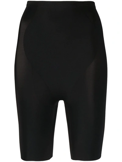 Shop Wacoal Beyond Naked Firm Leg Shaper Shorts In Black