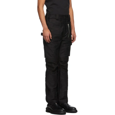 ADYAR SSENSE 独家发售黑色 UTILITY 工装裤