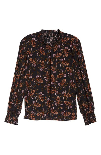 Shop Sanctuary Be Bold High Neck Top In Micro Paisley