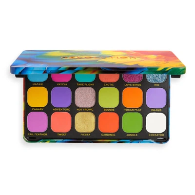 Shop Revolution Beauty Forever Flawless Bird Of Paradise Eyeshadow Palette