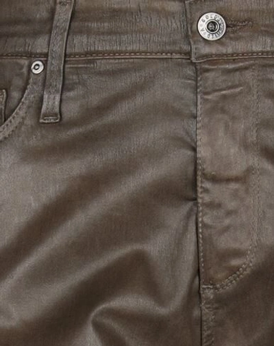 Shop Ag Jeans Woman Pants Dark Brown Size 27 Cotton, Modal, Polyester, Polyurethane