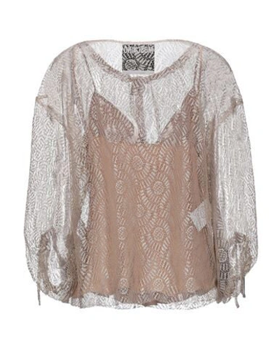 Moschino Blouses In Beige