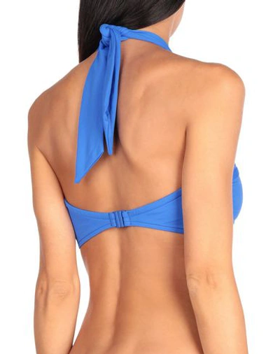 Shop Seafolly Bikini Tops In Bright Blue