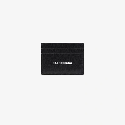 Shop Balenciaga Logo Credit Card Holder