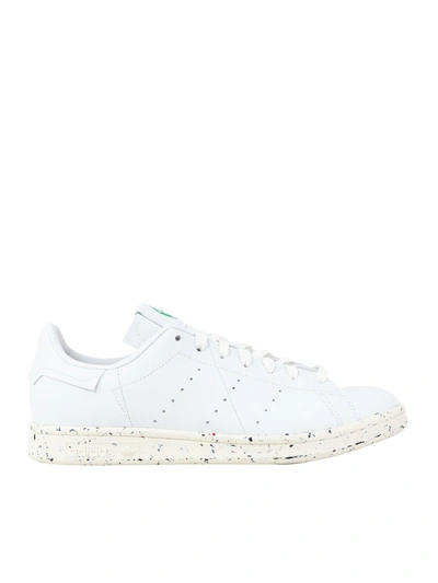 Shop Adidas Originals Stan Smith Sneakers In White With Spots