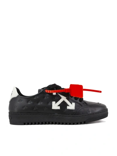 Shop Off-white Monogram Arrow 20 Sneakers In Black