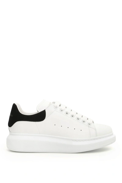 Shop Alexander Mcqueen Oversized Sneakers In White Black