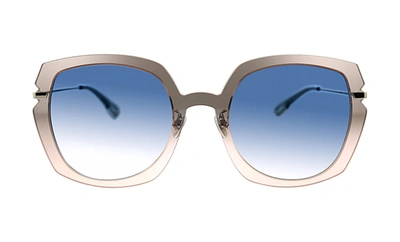 Dior Cd Attitude1 7hh 84 Square Sunglasses In Blue ModeSens