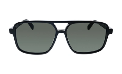 Sl 176 001 Square Sunglasses In Black