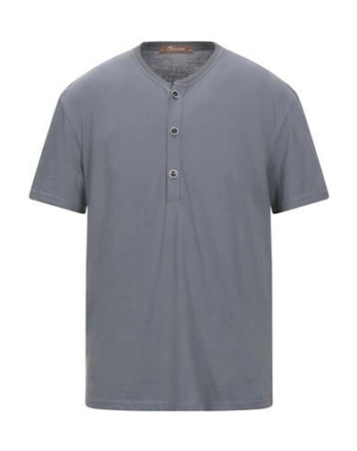 Shop Obvious Basic T-shirts In Grey