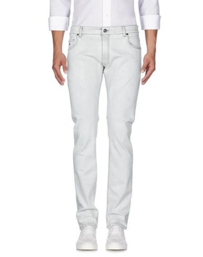 Shop Z-zegna Jeans In Light Grey