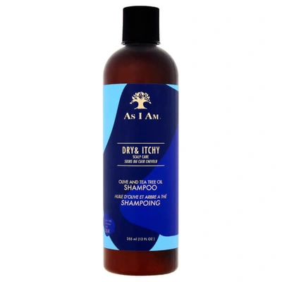 Shop As I Am Dry And Itchy Scalp Care Olive And Tea Tree Oil Shampoo 355ml