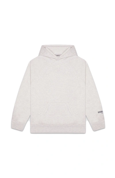 Pre-owned Fear Of God  Essentials Core Pullover Hoodie Heather Grey