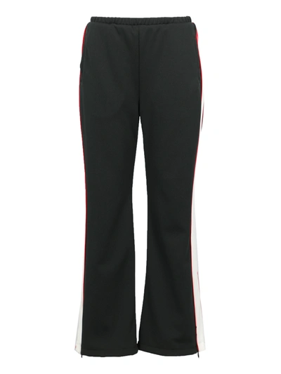Shop Off-white Synthetic Fibers Performance Trousers In Black