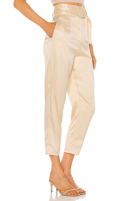 Shop Camila Coelho Guadalupe Pant In Vanilla