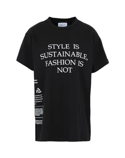 Shop Redemption Woman T-shirt Black Size Xs Cotton