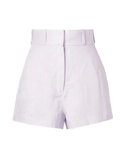 Shop Zimmermann Shorts & Bermuda Shorts In Lilac