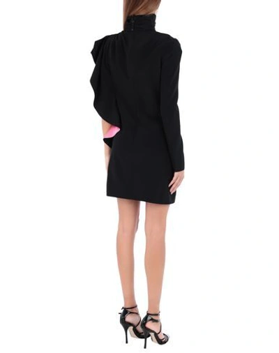 Shop Redemption Woman Mini Dress Black Size 4 Silk, Acetate