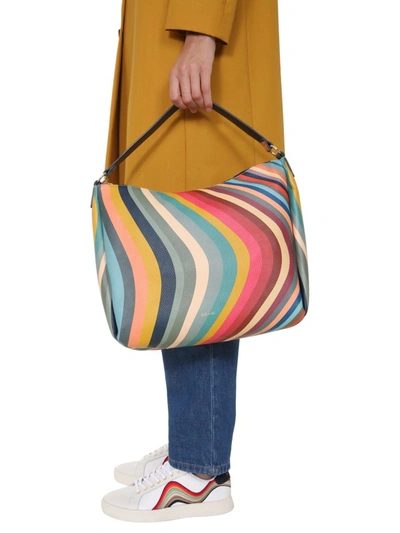 Shop Paul Smith "hobo" Bag In Multicolour