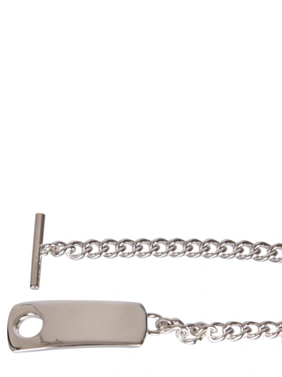 Shop Apc "loulson" Bracelet In Silver