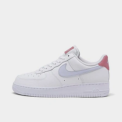 Shop Nike Women's Air Force 1 Low Casual Shoes In White