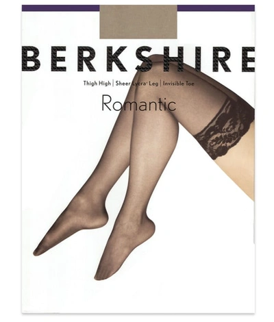Shop Berkshire Romantic Thigh Highs In White