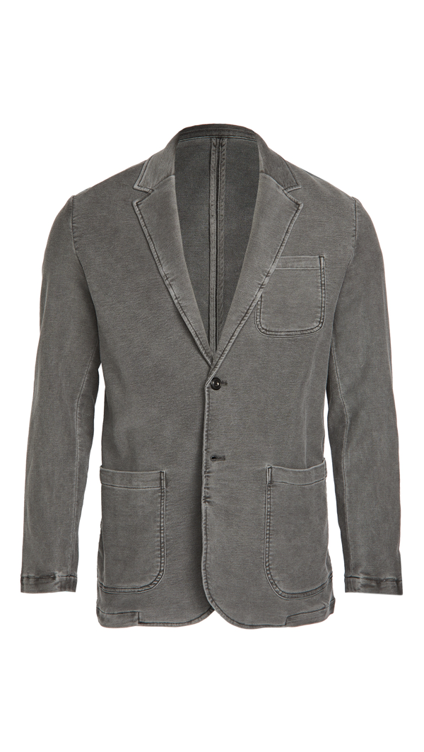 Faherty Reserve Ideal Wool Blend Tweed Blazer In Grey | ModeSens