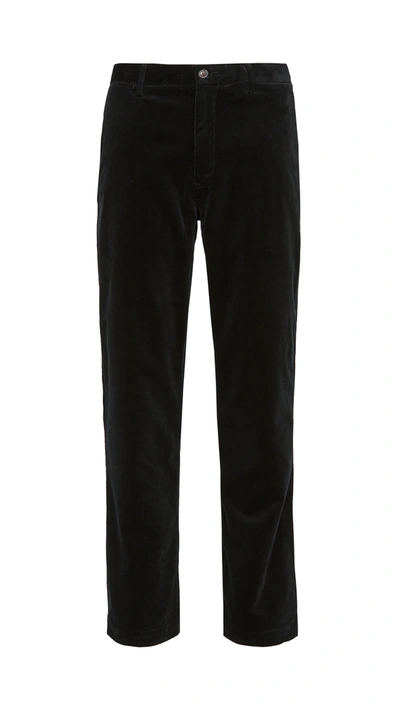 Shop Polo Ralph Lauren 10 Wale Stretch Corduroy Pants In Polo Black