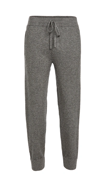 Shop Vince Cashmere Joggers Heather Medium Grey