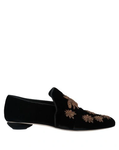Shop Sanayi313 Loafers In Black