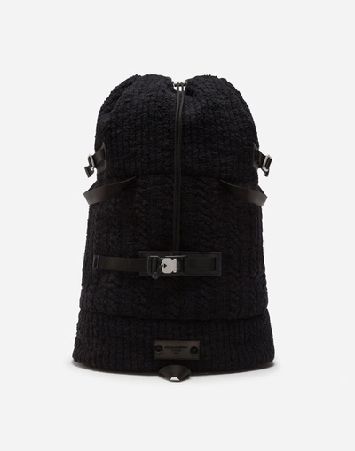 Shop Dolce & Gabbana Knit Backpack