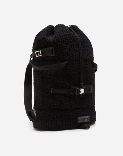 Shop Dolce & Gabbana Knit Backpack